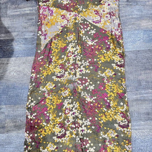 Anthropologie Floral Long Dress - Picture 7 of 7